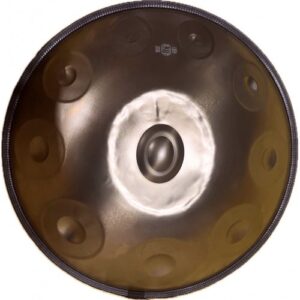 HANDPAN HB10-COPPER HLURU 10 NOTES 22&Prime; COPPER