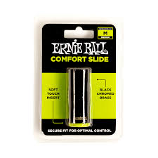 BOTTLENECK 4288 ERNIE BALL TAILLE M NOIR MEDIUM LAITON CHROME