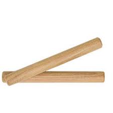 CLAVES PAO ROSE DIAM. 1.5CM L15CM LA PAIRE FUZEAU