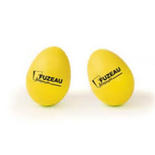 OEUFS SONORES AIGUS JAUNES LA PAIRE 36g FUZEAU