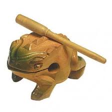 GUIRO GRENOUILLE 10 CM FUZEAU PROMO! AU LIEU DE 11.90€