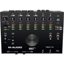 INTERFACE AUDIO 8IN 4OUT MIDI AIR192X14 M-AUDIO 24-bit / 192 kHz préamplis « Crystal »
