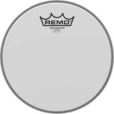 PEAU BATT. BA-0108-00 REMO 8&Prime; AMBASSADOR SABLEE pour TOM (Frappe ou Résonance)