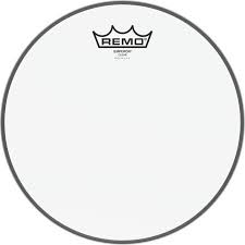 PEAU BATT. BE-0310-00 REMO EPEROR 10&Prime; CLEAR pour TOM / Caisse Claire