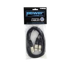 CABLE 2XLRF/1XLRM 3M CAB2117 POWER