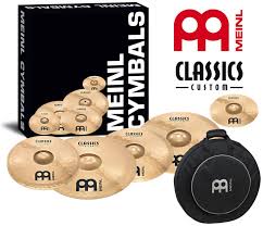 Pack Cymbales CC14161820BAG MEINL14/16/18/20&Prime; CLASSICS CUSTOM + HOUSSE TRANSPORT