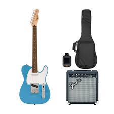 GTR ELECTRIQUE SQUIER BY FENDER SONIC 037-3450-526 TELECASTER CALIFORNIA BLUE