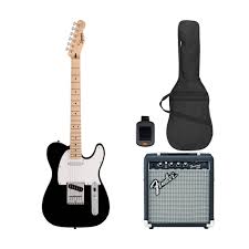GTR ELECTRIQUE BLACK SQUIER BY FENDER 037-3452-506 SONIC TELECASTER