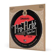 JC NYLON PRO ARTE EJ49 D&rsquo;ADDARIO TIRANT NORMAL EJ49 Plaqué Argent