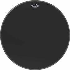 PEAU BATT. ES-1022-00 REMO 22&Prime; EBONY AMBASSADOR G.CAISSE