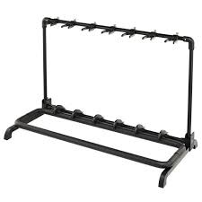 STAND GUITARE GS-107B GEWA NOIR POUR 7 GUITARES CHARGE MAX 30kg 518134
