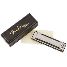 HARMONICA 099-0701-002 G SOL FENDER BLUES DELUXE