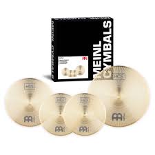 Pack Cymbales HCS14162014 MEINL 3 CYMBALES 14/16/20&Prime;+14CRASH ALLIAGE LAITON MS63