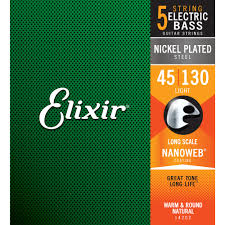 JC BASSE 5C NANOWEB LIGHT 45-130 14202 ELIXIR 45-65-85-105-130