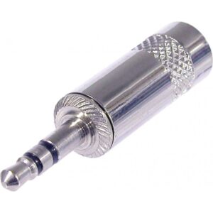 FICHE NYS231 JACK MINI 3.5 MALE STEREO POUR CABLE 4MM ENE NYS231