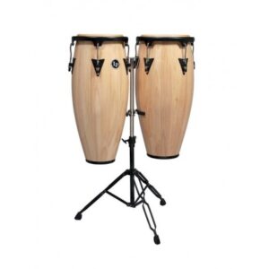 CONGAS SET 10&Prime; 11&Prime; ASPIRE BOIS NATUREL DOUBLE STAND LP LPA646-AW