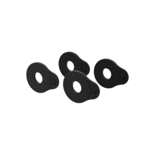 ANNEAUX BLOCAGE SANGLE PW-FLSB-04BK D&rsquo;ADDARIO NOIR PACK DE 4