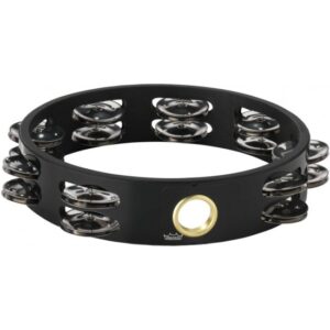 TAMBOURIN TA-6208-70 REMO NOIR DE 8&Prime; 2 RANGEE 8 CYMBALETTES 500