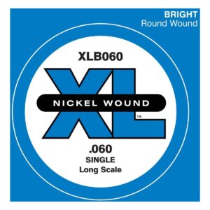 CORDE A L&rsquo;UNITE 060 XL BASSE NICKEL LONG D&rsquo;ADDARIO XLB060