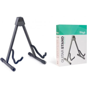 STAND GTR GSQ4 STAGG NOIR AVEC REPOSOIR 22048