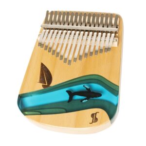 KALIMBA PRO 17 LAMES OCEAN STAGG KALI-PRO17-OCE 27208