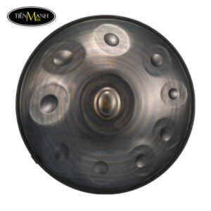 HANDPAN HB10-BRONZE HLURU 10 NOTES 22&Prime; GRAY