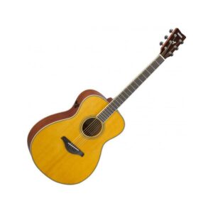 GTR FOLK EA FS-TA-VT YAMAHA ZU63730 TRANSACOUSTIC VINTAGE TINT recrée l’incroyable expérience de jeu dans environnement acoustique idéal sans recourir à un ampli ou un processeur d’effets externe – Juste avec la guitare