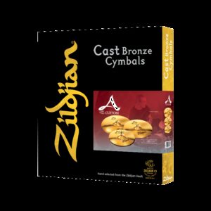 PACK CYMBALES A2C4P-I7 ZILDJIAN SET 14&Prime;-16&Prime;-20&Prime; + 18&Prime; FREE PZI A2C4P-I7 99633
